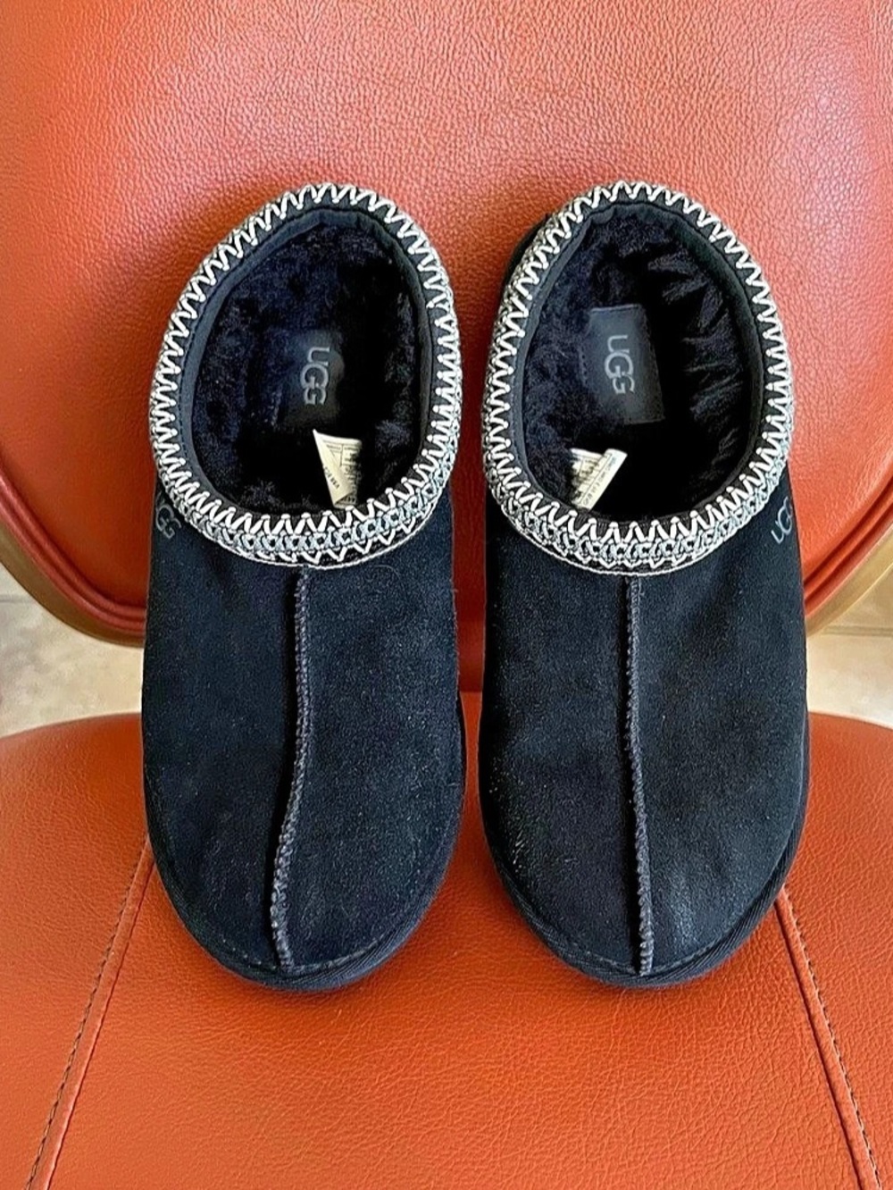 UGG Australia Tasman Black Women’s Slippers Size 8